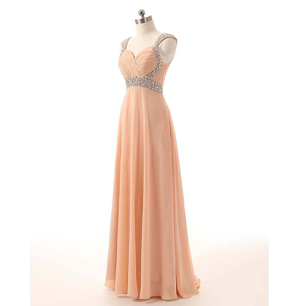 Customs Made Evening Dresses Beading Evening Dress Formal Evening Dress