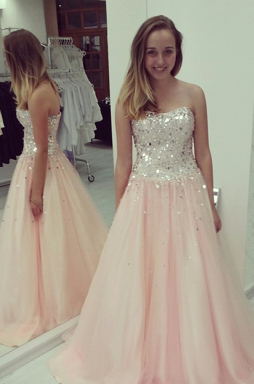 A Line Prom Dresses